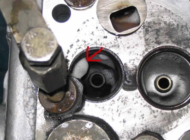 Pressure test detects problem