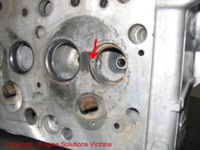 Valve Seat Removed